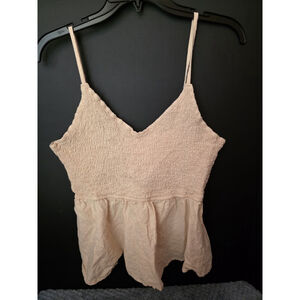 BiBi Sleeveless Crop Top Size Large